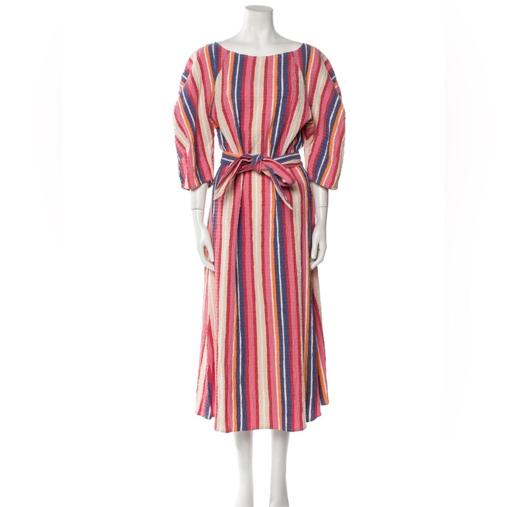 Mara Hoffman Pink and Blue Striped Garment